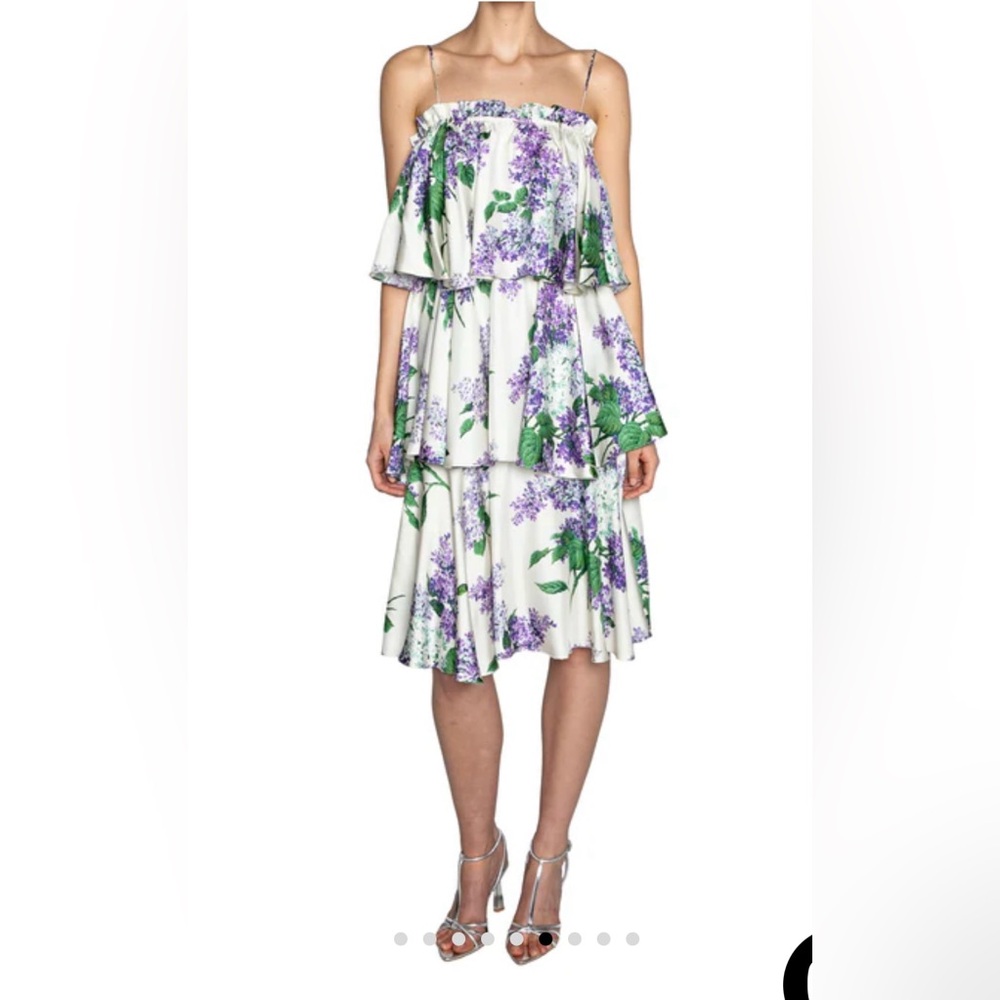 Libertine Lilac Garden Convertible Ruffle Dress size XS *Please Read Description